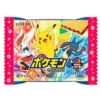 Pokemon Choco Wafer Japan Import (30 x 23 Gr. JP) 007695