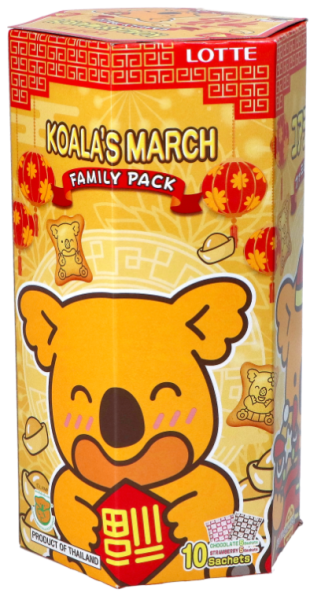 Lotte Koala's March Family Pack (195 Gr.) Chinese New Year