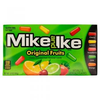 Mike and Ike Original Fruits USA Import (1 x 141 Gr.)