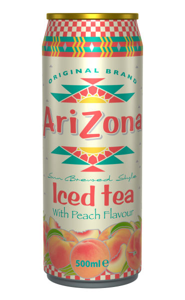 Arizona Iced Tea Peach (12 x 0,5 Liter STG cans)