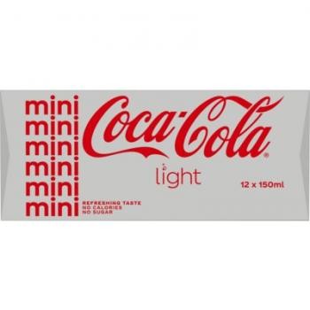 Coca Cola Mini Light (24 x 0,15 Liter-blik NL)