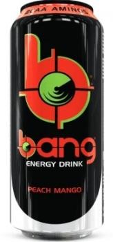 Bang Energy Drink Peach Mango (12 x 0,5 Liter blik NL)