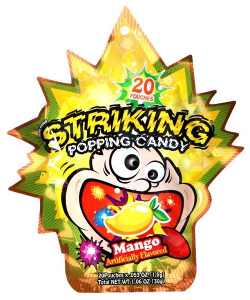 Striking Popping Candy Mango (30 Gr.)