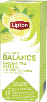 Lipton Balance Green Tea Citrus (1 x 25 theezakjes)