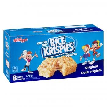 Kellogg's Rice Krispies Squares Original USA Import (8 x 22 Gr.)