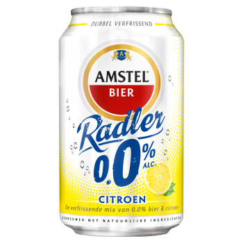 Amstel Radler Citroen 0% (24 x 0,33 Liter blik)