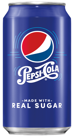 Pepsi USA Made With Real Sugar (12 x 0,355 Liter blik)