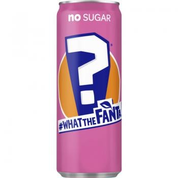 Fanta What the Fanta Pink (12 x 0,25 Liter cans NL)