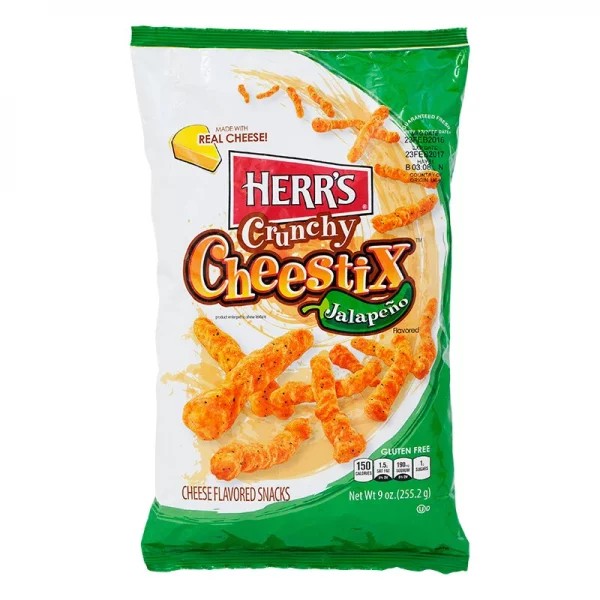 Herr's Crunchy CheestiX Jalapeño (227 g.)