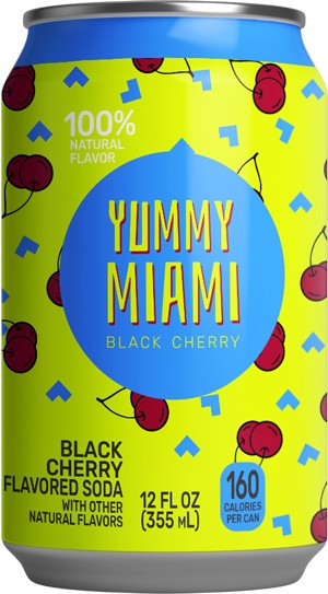 Yummy Miami USA Black Cherry (12 x 0,355 Liter blik)
