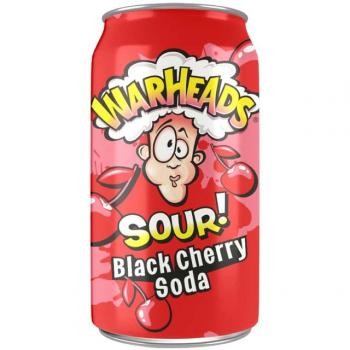 Warheads USA Black Cherry Sour Soda (12 x 0,355 Liter Dosen)