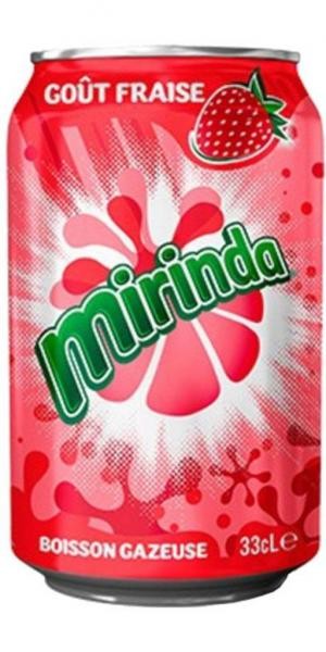 Mirinda Fraise (24 x 0,33 Liter blik)