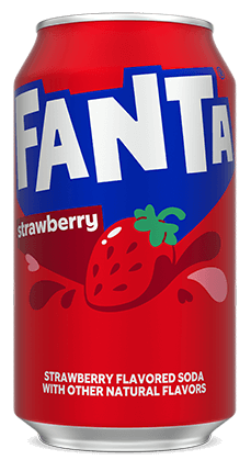 Fanta USA Strawberry (12 x 0,355 Liter blik)