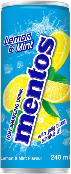 Mentos Lemon & Mint (24 x 0,24 Liter STG blik)