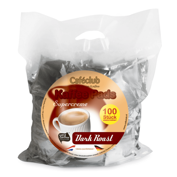 Caféclub Dark Roast Pods - Value Pack 100 Pods