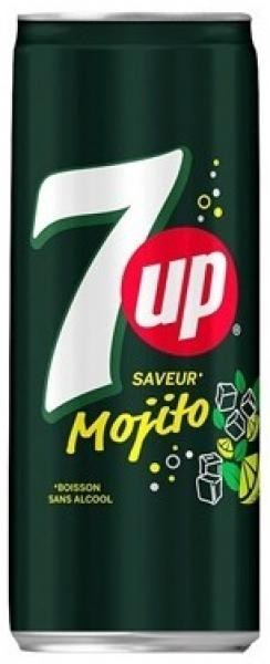 7-Up Mojito (24 x 0,33 Liter cans FR)