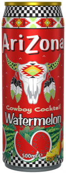 Arizona Cowboy Cocktail Watermelon (12 x 0,5 Liter blik NL)