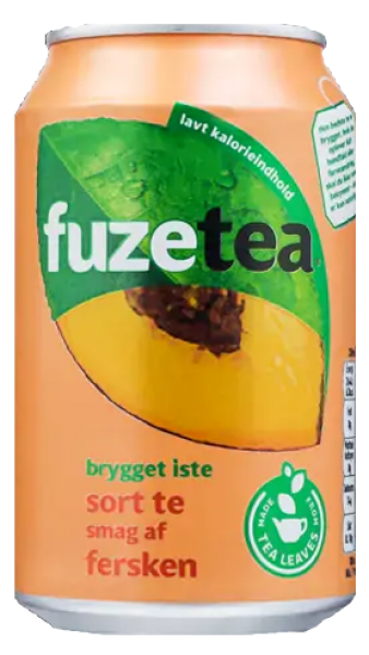 Fuze Tea Peach Black Tea (24 x 0,33 Liter Dosen)