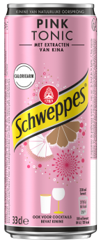 Schweppes Pink Tonic (24 x 0,33 Liter blik BE)