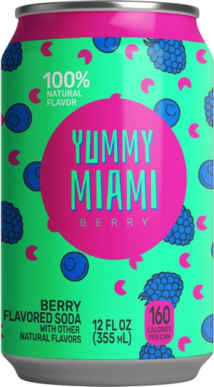 Yummy Miami USA Berry (12 x 0,355 Liter blik)