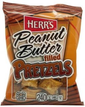 Herr's Peanut Butter Filled Pretzels (56,7 g. USA)