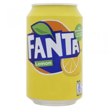 Fanta Lemon (24 x 0,33 Liter blik DK)