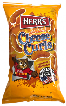 Herr's Baked Cheese Curls (198 g. USA)