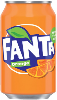 Fanta Orange (24 x 0,33 Liter blik DK)