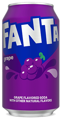 Fanta USA Grape (12 x 0,355 Liter blik)