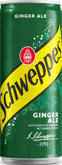 Schweppes Ginger Ale (24 x 0,33 Liter STG Dosen)