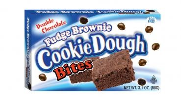Cookie Dough Bites Double Chocolate Fudge Brownie (88 g USA)
