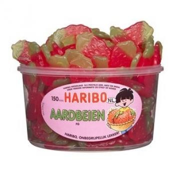 Haribo Strawberries Silo (1350g)