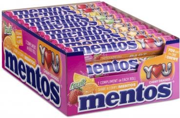 Mentos Fruit (40 x 38 Gr.)