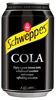 Schweppes Cola (24 x 0,33 Liter cans PL)