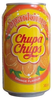 Chupa Chups Orange Flavour (24 x 0,345 Liter blik)