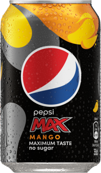 Pepsi Max Mango (24 x 0,33 Liter blik)