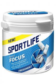 Sportlife Boost Focus Freshmint Chewing Gum (4 x 99g)