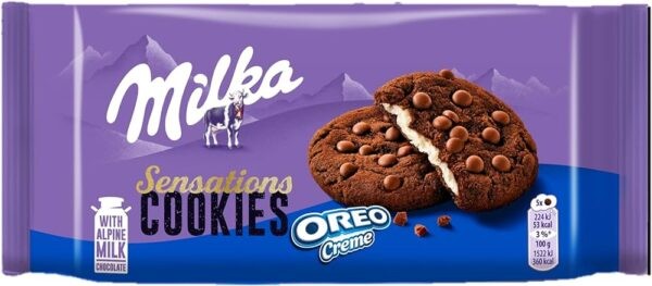 Milka Cookie Sensations Oreo Creme (156 gr.)