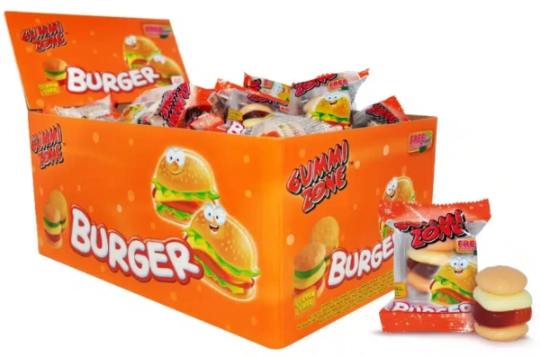 Gummi Zone Burgers (60 x 8 Gr.)