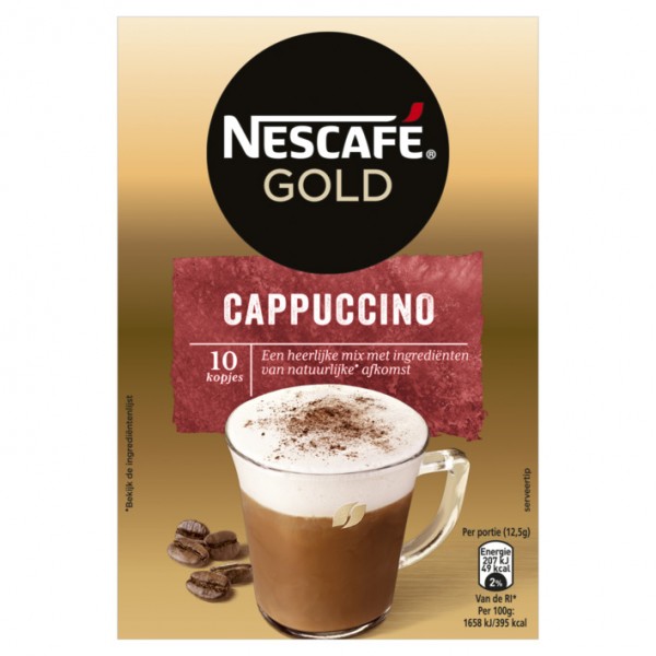 Nescafé Gold Cappuccino x 6 (10 x 12,5g)
