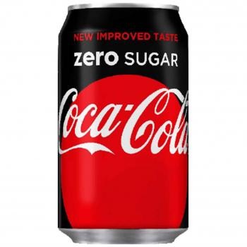Coca Cola Zero Sugar (24 x 0,33 Liter blik DK)