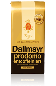 Dallmayr Prodomo Decaffeinated Beans 500g