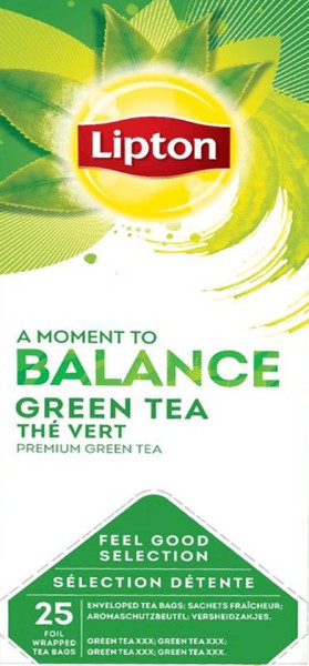 Lipton Balance Green Tea (25 theezakjes)