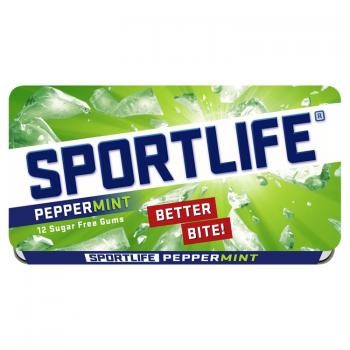 Sportlife Peppermint Chewing Gum (48 x 18g)