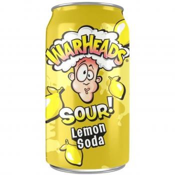 Warheads USA Lemon Sour Soda (12 x 0,355 Liter blik)