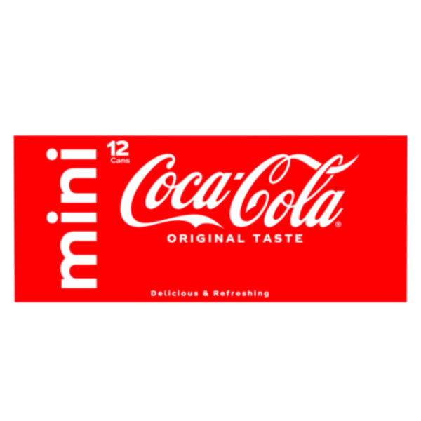 Coca Cola Mini Classic (24 x 0,15 Liter blik)