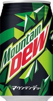 Mountain Dew Japan Import (24 x 0,35 Liter Cans JP) 002230