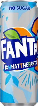 Fanta #What the Fanta No Sugar (12 x 0,25 Liter blik NL)