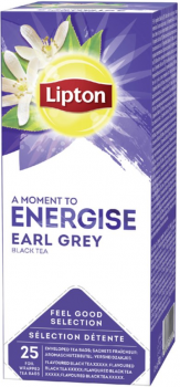 Lipton Energise Earl Grey (25 theezakjes)